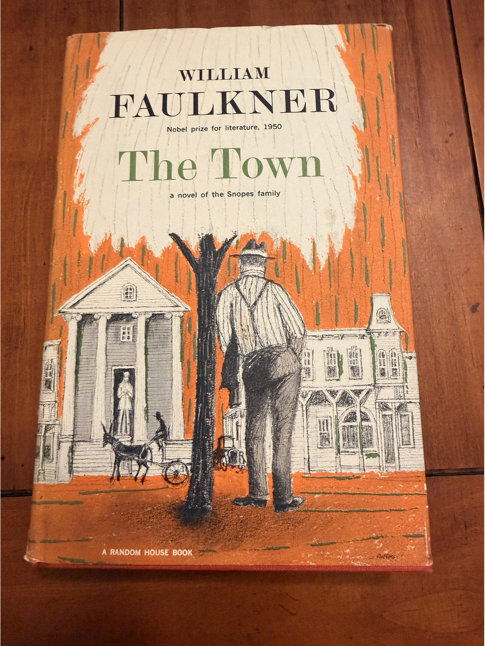 The Town William Faulkner 1957 Sixth Printing Hardcover Original Dust Jacket HC